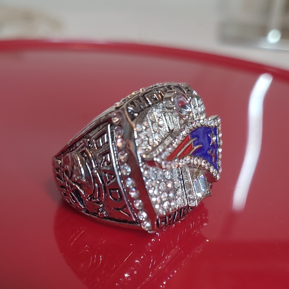 Brady New England Patriots Men's Championship Ring 2001 sz 11